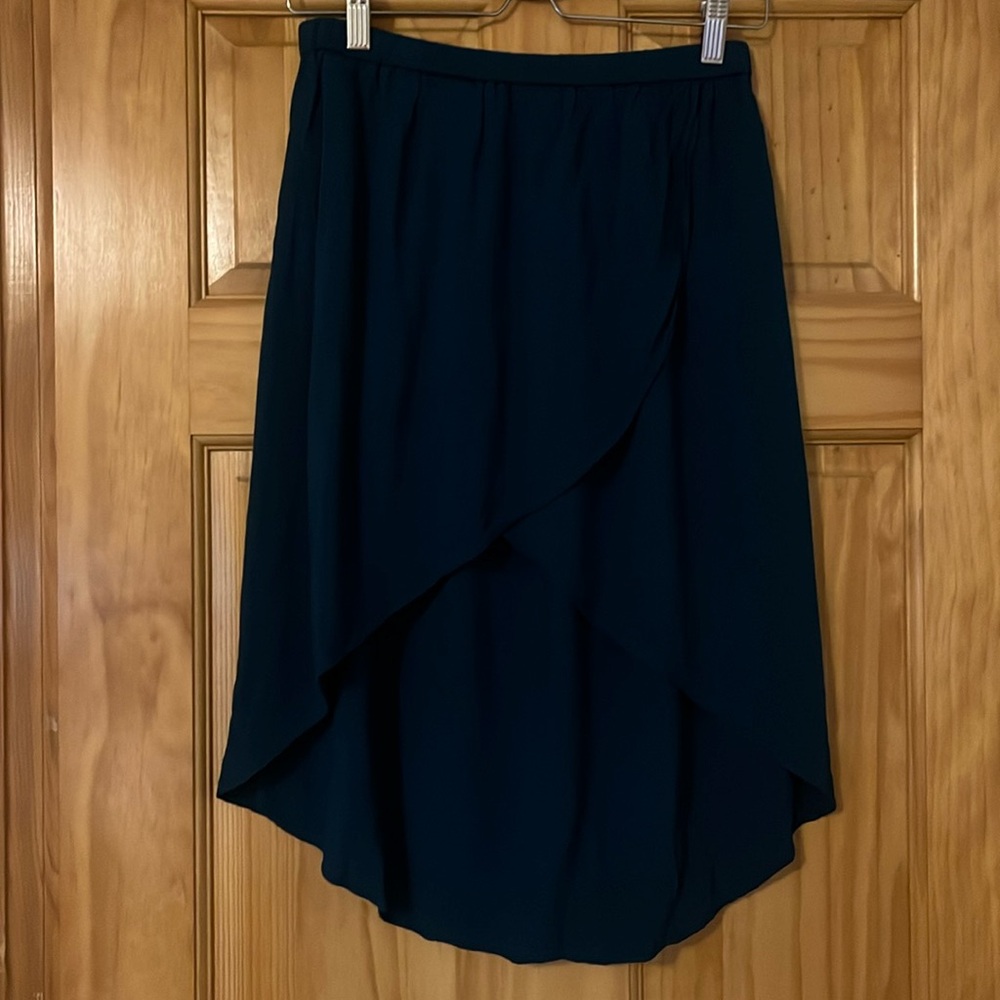 Express Teal Skirt with front slit